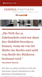 Mobile Screenshot of kerres.at